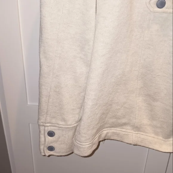 Volcom Cream Military Style Shacket - Picture 6 of 11